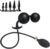 6-Piece Plug Set, Inflatable Plug with Pump and 2 Balls, Butt Plug Dildo, Dildo XXL, Giant Dildo Butt Plug, Spreader, Beads Chain Toys, Toy Masturbator