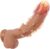 Dildo Vibrator Sex Spielzeug für die Frau Mit Erhabenen Fleischigen Körner, Penis Dildos Vibration für Frauen mit 3 Teleskop & 9 Stoßfunktions Sex Toys Vibratorensets für Frauen, Flüssigsilikon Anal