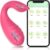 Portable Double Vibro Egg Vibrators for Her Clitoris Stimulator App Controlled Bluetooth Connection Pair Vibrator for Women 9 Vibration Modes Vibrator Sex Toy for Adults