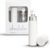 Überlube Silicone Lubricant Travel Lubricant Latex Safe Personal Lubrication Odourless Sex Lubricant for Couples Pleasure, Neutral in Taste – 15 ml (White)
