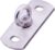 Toldoro® Ceiling Mount & Wall Bracket Made of Stainless Steel/Rustproof Wall and Ceiling Hook with 400 kg Breaking Load/Attachment for Hanging Chairs, Sun Sail, Love Swing, Punch Bag