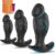 Realistic Dildo Plug Set, Silicone, Pack of 3