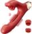 Dildo Vibrator Sex Spielzeug für die Frau Extrem – G Punkt Vibratoren mit Kräftigem Schlag- und Beißmodus Vibratorensets für Frauen Klitoris Stimulator für Sie Erotisches Sexspielzeug für Frauen Solo