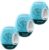 Satisfyer Masturbator Egg, Rifled Structure, Hydro-Active TPE, No Lubricant Needed, Single Use, Style: 3 x Set Savage
