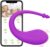 ChicLSQ Ei mit APP Fernsteuerung für Unterwegs,Tragbarer Vibrator Sex Spielzeug für die Frau,10 Modi Vibratorensets für Frauen Klitoris G Punkt Vibrator Erotisches Sexspielzeug für Paare Extrem Sex