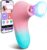 Sauger Vibrator Sex Spielzeug für die Frau Extrem – LED Vibratorensets für Frauen Leise mit APP, Erotisches Sexspielzeug für Paare Extrem Sex mit 10 Starke Saugmodi & Vibration für Frauen Klitoris