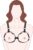 BDSM Bondage Sex Spielzeug für Paare – Brust Fesseln für Frau Harness Damen Leder Bh Sexy Dessous Damen für Sex Extreme Erotiek Fessel Set für Körbchengrößen B bis E