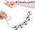Analkugeln Extra Groß, Liebeskugeln für die Frau Metall Anal Kugeln Kugel mit Edelstahl 5 Anal Beads Analkette Fetisch Kette Prostata G-Punkt Massage Analspielzeuge Analplug# für Männer Frauen(30mm)