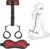Origeros Sex Bondage BDSM Kit SM Sex Straps Set Einstellbar Halsband Handcuffs Blindfold Cosplay Couples Foreplay Handgelenk Bed Restraints Set Sexspielzeug für Paare Extrem