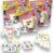 Sbabam Squishy Fantasy, Doki Doki, Spielzeug ab 3 Jahre für Kinder, 3er-Pack, Squishy Spielzeug zum Malen Inklusive Markern, Weiche Gummipuppen wie Einhorn, Giraffe und Andere