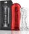 Masturbating for Men Masturbator Cup, Crystal Masturbators Pocket Pussy Realistic Large with 3D Red Protective Case, Sex Toy for Men, Training Device, Reduce Sensitivity (A)