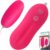 FOPS M14 Bullet Vibration for Women Vibrating Egg Pink 6 Diameter 2.5 cm 10 Vibration Modes Vibrator with Cable Vibration Egg for Women Bullet Vibrators & Vibration Egg Vibrator