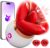 Sauger Vibration für Frauen 360°Rotierende Vibrator Sex Spielzeug für die Frau mit 3 Saugmodi 10 Zungenlecken Sexspielzeug für Klitoris Stimulator Erotik Sex Toys, Sex Spielzeug für die Paare mit APP