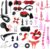 BDSMAGE Fesseln Sex Set 39 PCS BDSMs Spielzeug hart erotisches Sexspielzeug für Paare extrem Sex Toyset für Paar Set Bondageset Fessel Set SM Sexspielzeug extreme Paare (Rot – 39)