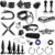 BDSM Fesseln Sex Set Perfekt Bondage Set 28 Stück,Handschellen Sex Bett Analplug Penisring Anal Dildo,Augenmaske Peitsche Choker Halsband Nippelklemmen Nippelsauger Sex Würfel,BDSMs Toys BDSM Set