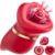 Vibrator Sex Spielzeug für die Frau, Vibration für Frauen mit 3 Saugmodi und 10 Zungenlecken Vibration 360° Rotierende, Brustwarze Sexspielzeug Klitoris Stimulator für Sie, Sex Spielzeug für die Paare