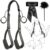 BDSM Set Verstellbar Oberschenkelbandage und Weiche Nackenstütze Sex Spielzeug für die Frau Extrem Bondage Handschellen Sex Toys Bondage Augenbinde für Sex Fesseln Sexspielzeug für Paare Frauen