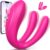 Cacuola Vibrator Sex Spielzeug füur Paare die Frau, Doppelvibrator Klemmt die Klitoris Vibration für Frauen, 10×10-Modi Erotisches Sexspielzeug Vibratorensets fur Frauen Sex Toys fur Sie mit APP