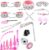 BDSMAGE Restraints Sex Set 21 Pieces BDSMs Toy Hard Erotic Sex Toy for Couples Extreme Sex Toy Set for Couples Set Bondage Set SM Sex Toy Extreme Couples (Pink – 21)