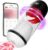 Male Masturbator, Electric Masturbator Cup, Sex Toy with 9 Vibrations and 360° Tongue Licking, Pump for Men, Solo Masturbators, Oral Vibrator, Sex Toy