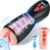 Elektrischer Masturbator für Männer 9 Vibrations mit 5 Saugmodi Sex Spielzeug für die Männer Realistisch Zungenleck Blowjob, Taschenmuschi für die Männer Masturbatoren Penis Pussy Sex Toys