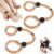2 Bondage Seil Set für Handgelenke und Knöchel, Einstellbares BDSM Fesseln und Bondage Rope, BDSMS Fesseln Hand und Fuß Handschellen für Paare (Beige)