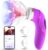 Vibration für Frauen Dildo Vibrator Sex Spielzeug für Paare Klitoris Lecken Sauger mit APP, Sexspielzeug Vibratorensets für Frauen Sex Stimulation mit 8 Saugen 5 Zungemodi Sex Spielzeug für die Frau