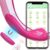 Sex Spielzeug für Paare Vibrator Ultra-dünn, Vibratorstarb Frauen Butterfly Sex Spielzeug für die Frau, Klitoris Stimulator für sie Vibratoren Frauen Leise mit APP & Fernbedienung Unterwegs Sex Toys