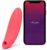 We-Vibe Melt Clitoral Sucker for Couples – Clitoris Vibrator with 12 Intensity Levels – Waterproof Pressure Wave Vibrator – App Compatible – Rechargeable Sex Toy for Women – Coral