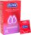 Durex Feel-Real Extra Moist Condoms, Super Delicate Condoms for an Intense Sensation with Extra Lubricant Coating, 1x Pack of 10