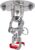 Ceiling Hook, Hanging Chair, Hook Ceiling Mount with Screw, Stainless Steel Ceiling Mount Mounting Hook with Snap Shackle, Eye Plate with Ring up to 500 kg for Love Swing, Yoga Cloth, Punch